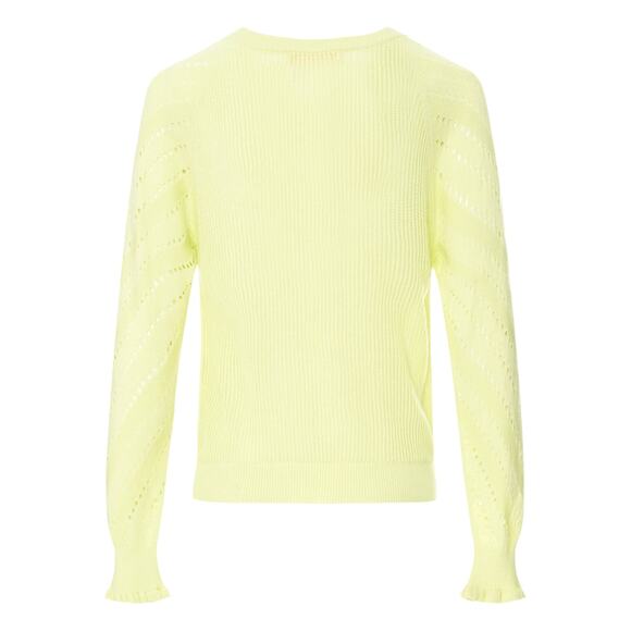 See by Chloe Open Knit Sweater Young Green - Picture 7 of 11